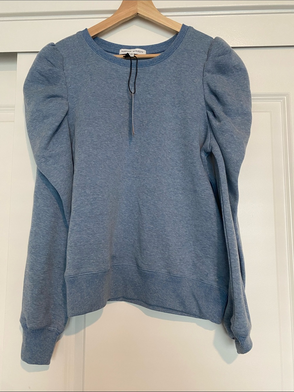 Rebecca Minkoff Heather Blue Janine Sweatshirt